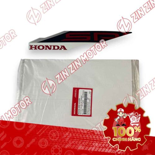 TEM ỐP TRUNG TÂM WAVE RSX 2023 PHIÊN BẢN THỂ THAO BÁNH MÂM PHANH ĐĨA XE TRẮNG BÊN TRÁI 86646K90VL0ZB CHÍNH HÃNG