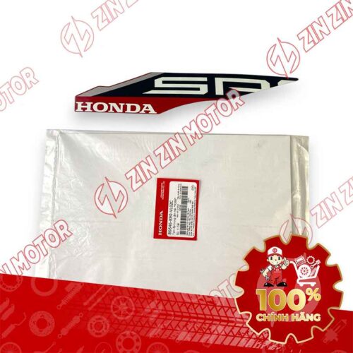 TEM ỐP TRUNG TÂM WAVE RSX 2023 PHIÊN BẢN THỂ THAO BÁNH MÂM PHANH ĐĨA XE ĐỎ BÊN TRÁI 86646K90VL0ZC CHÍNH HÃNG