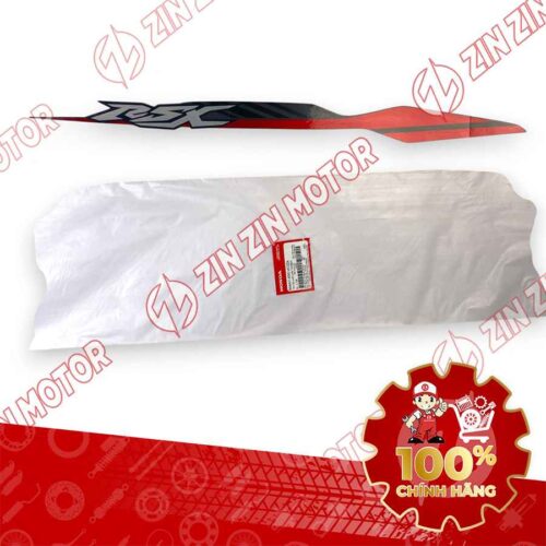 TEM ỐP SƯỜN WAVE RSX 2019 2020 PHIÊN BẢN BÁNH CĂM PHANH CƠ/ĐĨA XE XÁM ĐEN BÊN PHẢI MIẾNG TRÊN 86647K90VC0ZA CHÍNH HÃNG