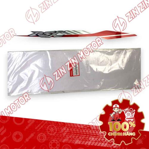 TEM ỐP SƯỜN WAVE RSX 2019 2020 PHIÊN BẢN BÁNH CĂM PHANH CƠ/ĐĨA XE TRẮNG BÊN PHẢI MIẾNG TRÊN 86647K90VC0ZB CHÍNH HÃNG