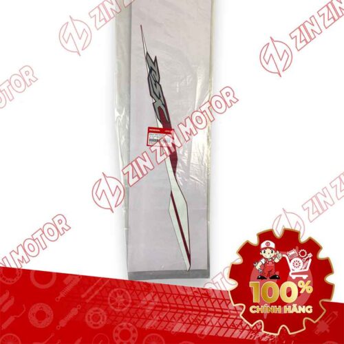 Alternative view of TEM ỐP SƯỜN WAVE RSX 2019 2020 PHIÊN BẢN BÁNH CĂM PHANH CƠ/ĐĨA XE ĐỎ BÊN PHẢI MIẾNG TRÊN 86647K90VC0ZC CHÍNH HÃNG
