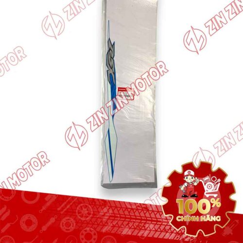 Alternative view of TEM ỐP SƯỜN WAVE RSX 2019 2020 PHIÊN BẢN BÁNH CĂM PHANH CƠ/ĐĨA XE XANH BÊN PHẢI MIẾNG TRÊN 86647K90VC0ZD CHÍNH HÃNG