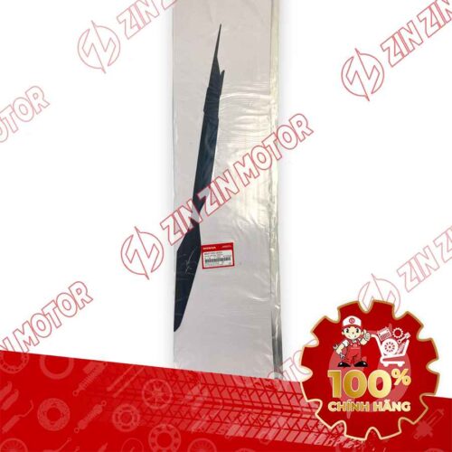 Alternative view of TEM ỐP SƯỜN WAVE RSX 2019 2020 PHIÊN BẢN BÁNH MÂM PHANH ĐĨA XE XANH XÁM BÊN PHẢI MIẾNG TRÊN 86647K90VE0ZA CHÍNH HÃNG