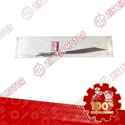 Alternative view of TEM ỐP SƯỜN WAVE RSX 2021 2022 PHIÊN BẢN BÁNH CĂM PHANH CƠ/ĐĨA XE TRẮNG ĐEN BÊN PHẢI MIẾNG TRÊN 86647K90VG0ZF CHÍNH HÃNG