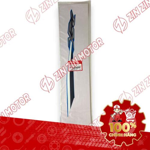 Alternative view of TEM ỐP SƯỜN WAVE RSX 2021 2022 PHIÊN BẢN BÁNH CĂM PHANH CƠ/ĐĨA XE XANH ĐEN BÊN PHẢI MIẾNG TRÊN 86647K90VG0ZH CHÍNH HÃNG