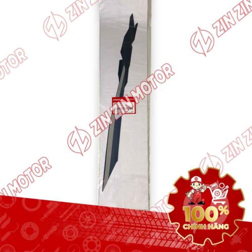 Alternative view of TEM ỐP SƯỜN WAVE RSX 2021 2022 PHIÊN BẢN BÁNH MÂM THẮNG ĐĨA XE XANH XÁM BÊN PHẢI MIẾNG TRÊN 86647K90VH0ZA CHÍNH HÃNG