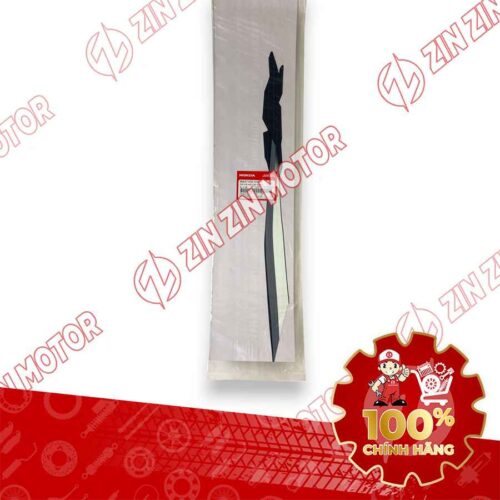 Alternative view of TEM ỐP SƯỜN WAVE RSX 2021 2022 PHIÊN BẢN BÁNH MÂM THẮNG ĐĨA XE TRẮNG BÊN PHẢI MIẾNG TRÊN 86647K90VH0ZB CHÍNH HÃNG