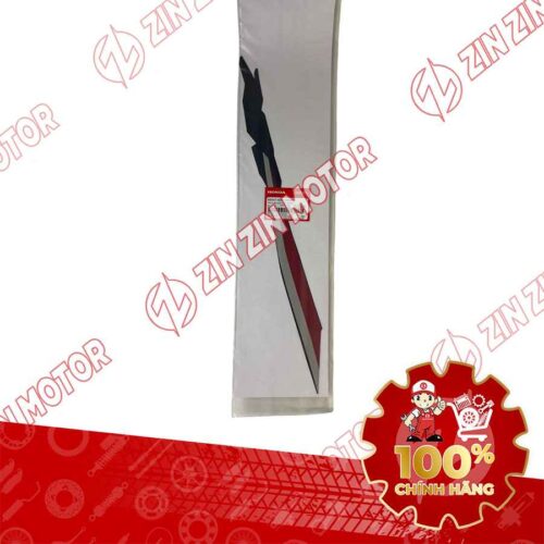 Alternative view of TEM ỐP SƯỜN WAVE RSX 2021 2022 PHIÊN BẢN BÁNH MÂM THẮNG ĐĨA XE ĐỎ BÊN PHẢI MIẾNG TRÊN 86647K90VH0ZC CHÍNH HÃNG