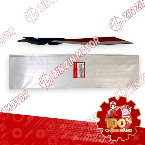 TEM ỐP SƯỜN WAVE RSX 2021 2022 PHIÊN BẢN BÁNH MÂM THẮNG ĐĨA XE ĐỎ BÊN PHẢI MIẾNG TRÊN 86647K90VH0ZC CHÍNH HÃNG