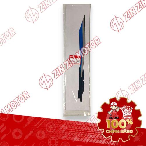 Alternative view of TEM ỐP SƯỜN WAVE RSX 2021 2022 PHIÊN BẢN BÁNH MÂM THẮNG ĐĨA XE XANH BÊN PHẢI MIẾNG TRÊN 86647K90VH0ZD CHÍNH HÃNG