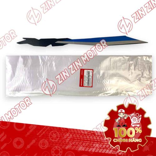 TEM ỐP SƯỜN WAVE RSX 2021 2022 PHIÊN BẢN BÁNH MÂM THẮNG ĐĨA XE XANH BÊN PHẢI MIẾNG TRÊN 86647K90VH0ZD CHÍNH HÃNG