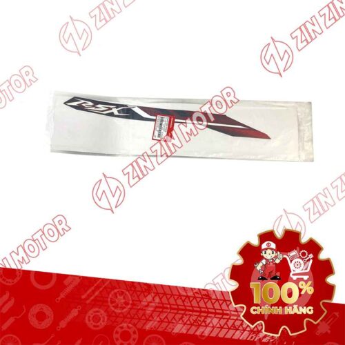 Alternative view of TEM ỐP TRƯỚC WAVE RSX 2021 2022 PHIÊN BẢN BÁNH CĂM PHANH CƠ/ĐĨA XE TRẮNG ĐEN BÊN TRÁI 86644K90VG0ZF CHÍNH HÃNG