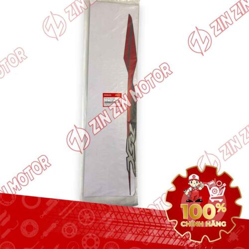 Alternative view of TEM ỐP SƯỜN WAVE RSX 2019 2020 PHIÊN BẢN BÁNH CĂM PHANH CƠ/ĐĨA XE XÁM ĐEN BÊN TRÁI MIẾNG TRÊN 86648K90VC0ZA CHÍNH HÃNG