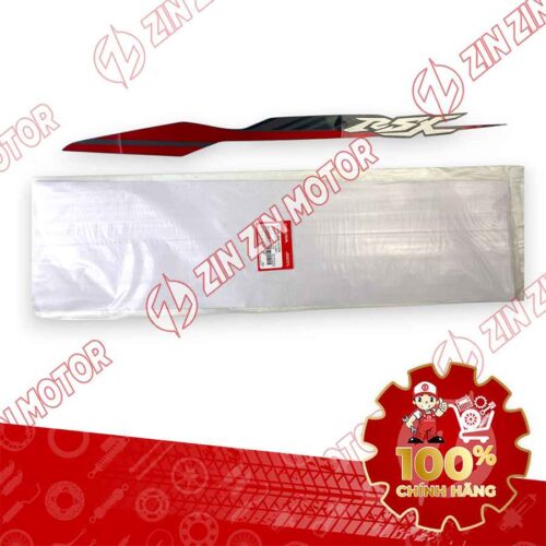 TEM ỐP SƯỜN WAVE RSX 2019 2020 PHIÊN BẢN BÁNH CĂM PHANH CƠ/ĐĨA XE XÁM ĐEN BÊN TRÁI MIẾNG TRÊN 86648K90VC0ZA CHÍNH HÃNG