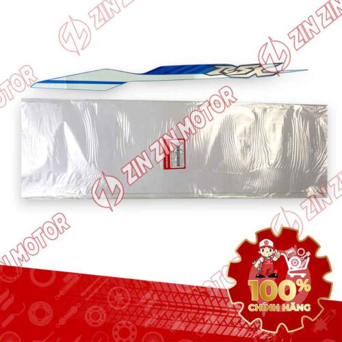 TEM ỐP SƯỜN WAVE RSX 2019 2020 PHIÊN BẢN BÁNH CĂM PHANH CƠ/ĐĨA XE XANH BÊN TRÁI MIẾNG TRÊN 86648K90VC0ZD CHÍNH HÃNG