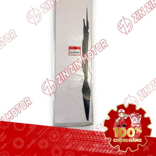 Alternative view of TEM ỐP SƯỜN WAVE RSX 2019 2020 PHIÊN BẢN BÁNH MÂM PHANH ĐĨA XE XANH XÁM BÊN TRÁI MIẾNG TRÊN 86648K90VE0ZA CHÍNH HÃNG