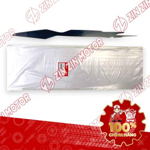 TEM ỐP SƯỜN WAVE RSX 2019 2020 PHIÊN BẢN BÁNH MÂM PHANH ĐĨA XE XANH XÁM BÊN TRÁI MIẾNG TRÊN 86648K90VE0ZA CHÍNH HÃNG