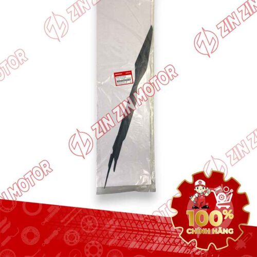 Alternative view of TEM ỐP SƯỜN WAVE RSX 2019 2020 PHIÊN BẢN BÁNH MÂM PHANH ĐĨA XE XÁM ĐỎ BÊN TRÁI MIẾNG TRÊN 86648K90VE0ZB CHÍNH HÃNG