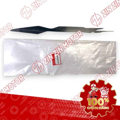 TEM ỐP SƯỜN WAVE RSX 2019 2020 PHIÊN BẢN BÁNH MÂM PHANH ĐĨA XE XÁM ĐỎ BÊN TRÁI MIẾNG TRÊN 86648K90VE0ZB CHÍNH HÃNG