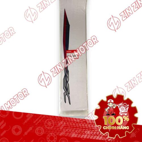 Alternative view of TEM ỐP SƯỜN WAVE RSX 2021 2022 PHIÊN BẢN BÁNH CĂM PHANH CƠ/ĐĨA XE XÁM ĐEN BÊN TRÁI MIẾNG TRÊN 86648K90VG0ZE CHÍNH HÃNG