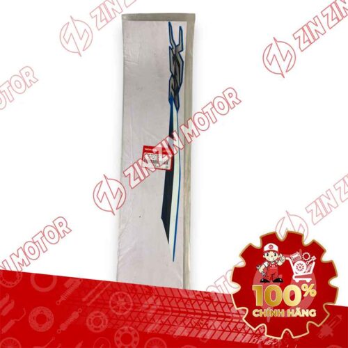 Alternative view of TEM ỐP SƯỜN WAVE RSX 2021 2022 PHIÊN BẢN BÁNH CĂM PHANH CƠ/ĐĨA XE XANH ĐEN BÊN TRÁI MIẾNG TRÊN 86648K90VG0ZH CHÍNH HÃNG