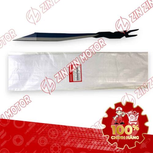 TEM ỐP SƯỜN WAVE RSX 2021 2022 PHIÊN BẢN BÁNH MÂM THẮNG ĐĨA XE XANH XÁM BÊN TRÁI MIẾNG TRÊN 86648K90VH0ZA CHÍNH HÃNG