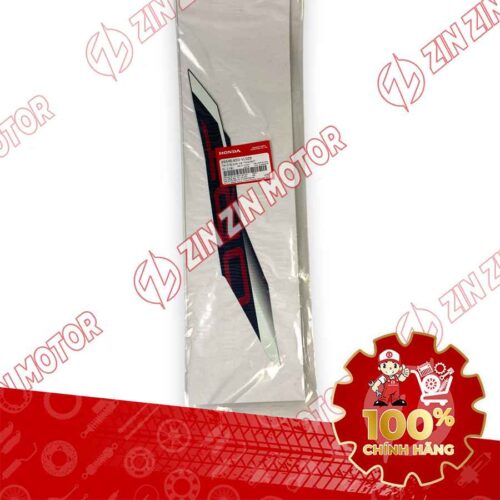 Alternative view of TEM ỐP SƯỜN WAVE RSX 2023 PHIÊN BẢN THỂ THAO BÁNH MÂM PHANH ĐĨA XE TRẮNG BÊN TRÁI MIẾNG TRÊN 86648K90VL0ZB CHÍNH HÃNG