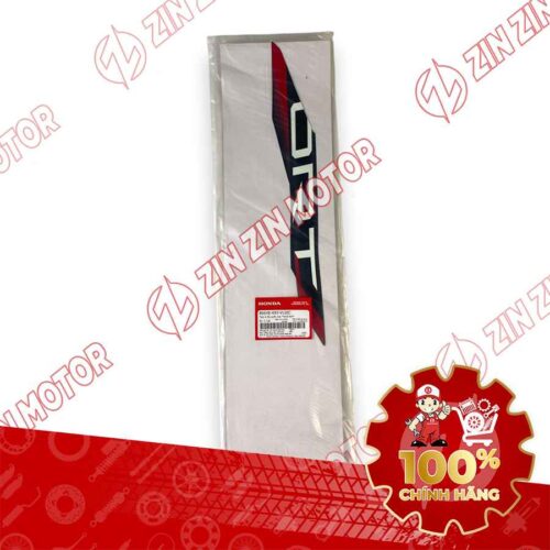 Alternative view of TEM ỐP SƯỜN WAVE RSX 2023 PHIÊN BẢN THỂ THAO BÁNH MÂM PHANH ĐĨA XE ĐỎ BÊN TRÁI MIẾNG TRÊN 86648K90VL0ZC CHÍNH HÃNG