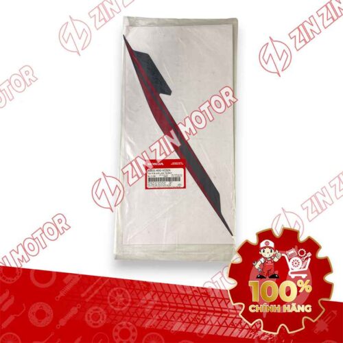 Alternative view of TEM ỐP SƯỜN WAVE RSX 2019 2020 PHIÊN BẢN BÁNH CĂM PHANH CƠ/ĐĨA XE XÁM ĐEN BÊN PHẢI MIẾNG DƯỚI 86651K90VC0ZA CHÍNH HÃNG