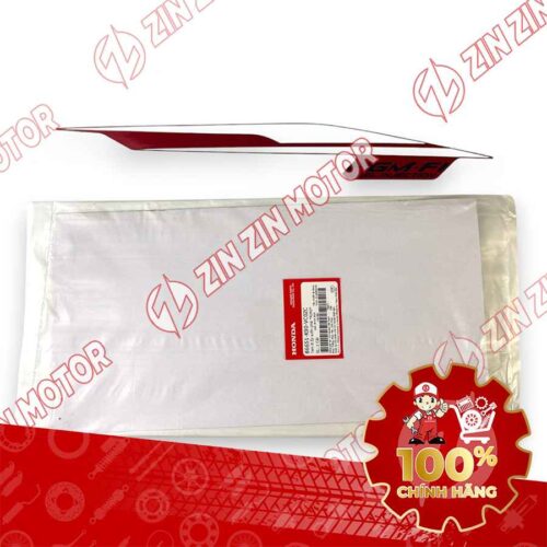 TEM ỐP SƯỜN WAVE RSX 2019 2020 PHIÊN BẢN BÁNH CĂM PHANH CƠ/ĐĨA XE ĐỎ BÊN PHẢI MIẾNG DƯỚI 86651K90VC0ZC CHÍNH HÃNG