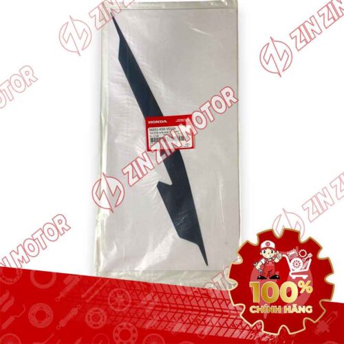 Alternative view of TEM ỐP SƯỜN WAVE RSX 2019 2020 PHIÊN BẢN BÁNH CĂM PHANH CƠ/ĐĨA XE XANH BÊN PHẢI MIẾNG DƯỚI 86651K90VC0ZD CHÍNH HÃNG