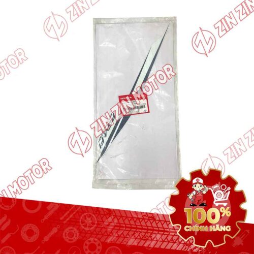 Alternative view of TEM ỐP SƯỜN WAVE RSX 2019 2020 PHIÊN BẢN BÁNH MÂM PHANH ĐĨA XE TRẮNG ĐEN BÊN PHẢI MIẾNG DƯỚI 86651K90VE0ZC CHÍNH HÃNG