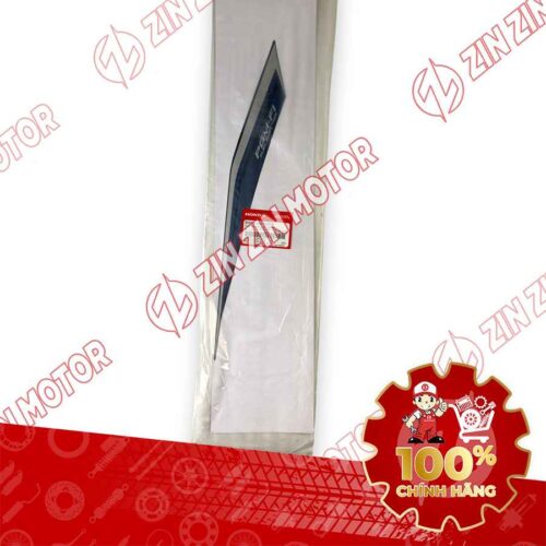 Alternative view of TEM ỐP SƯỜN WAVE RSX 2021 2022 PHIÊN BẢN BÁNH MÂM THẮNG ĐĨA XE XANH XÁM BÊN PHẢI MIẾNG DƯỚI 86651K90VG0ZA CHÍNH HÃNG