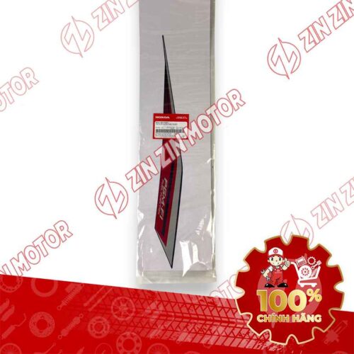 Alternative view of TEM ỐP SƯỜN WAVE RSX 2021 2022 PHIÊN BẢN BÁNH MÂM THẮNG ĐĨA XE ĐỎ BÊN PHẢI MIẾNG DƯỚI 86651K90VG0ZC CHÍNH HÃNG