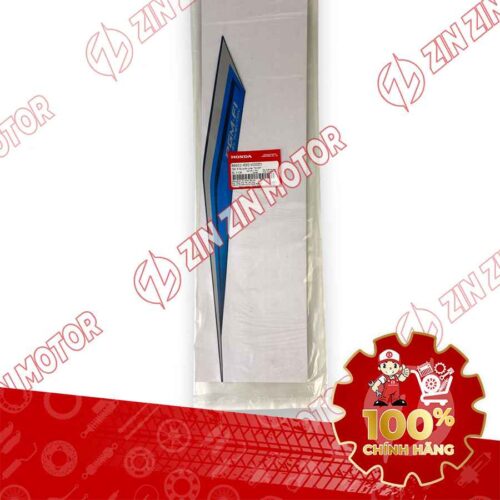 Alternative view of TEM ỐP SƯỜN WAVE RSX 2021 2022 PHIÊN BẢN BÁNH MÂM THẮNG ĐĨA XE XANH BÊN PHẢI MIẾNG DƯỚI 86651K90VG0ZD CHÍNH HÃNG