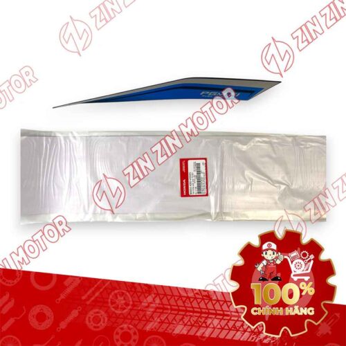 TEM ỐP SƯỜN WAVE RSX 2021 2022 PHIÊN BẢN BÁNH MÂM THẮNG ĐĨA XE XANH BÊN PHẢI MIẾNG DƯỚI 86651K90VG0ZD CHÍNH HÃNG