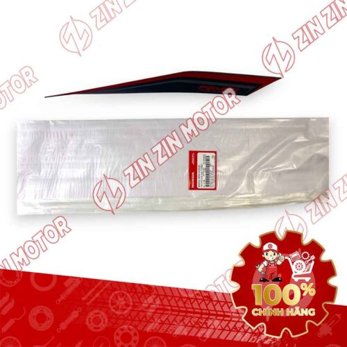 TEM ỐP SƯỜN WAVE RSX 2021 2022 PHIÊN BẢN BÁNH CĂM PHANH CƠ/ĐĨA XE XÁM ĐEN BÊN PHẢI MIẾNG DƯỚI 86651K90VG0ZE CHÍNH HÃNG