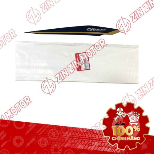 TEM ỐP SƯỜN WAVE RSX 2023 PHIÊN BẢN ĐẶC BIỆT BÁNH CĂM PHANH ĐĨA (XE ĐEN NHÁM) TEM PHẢI DƯỚI 86651K90VJ0ZA CHÍNH HÃNG