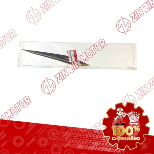 Alternative view of TEM ỐP SƯỜN WAVE RSX 2023 PHIÊN BẢN ĐẶC BIỆT BÁNH CĂM PHANH ĐĨA (XE ĐEN NHÁM) TEM PHẢI DƯỚI 86651K90VJ0ZA CHÍNH HÃNG