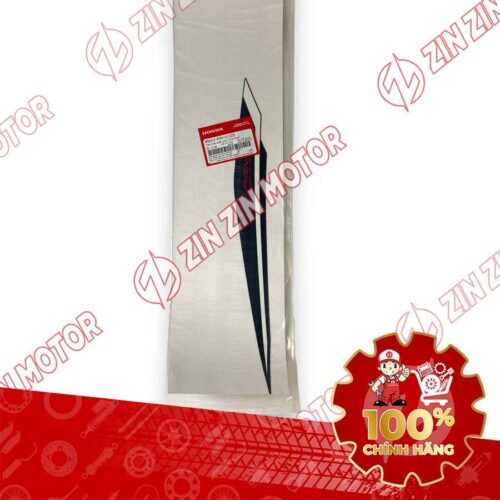 Alternative view of TEM ỐP SƯỜN WAVE RSX 2023 PHIÊN BẢN THỂ THAO BÁNH MÂM PHANH ĐĨA XE TRẮNG BÊN PHẢI MIẾNG DƯỚI 86651K90VL0ZB CHÍNH HÃNG