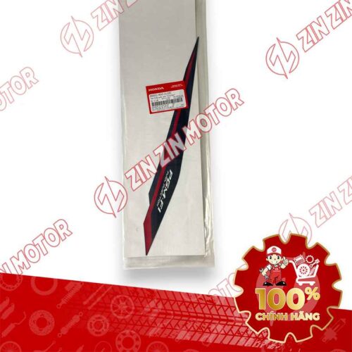 Alternative view of TEM ỐP SƯỜN WAVE RSX 2023 PHIÊN BẢN THỂ THAO BÁNH MÂM PHANH ĐĨA XE ĐỎ BÊN PHẢI MIẾNG DƯỚI 86651K90VL0ZC CHÍNH HÃNG