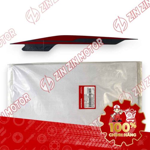 TEM ỐP SƯỜN WAVE RSX 2019 2020 PHIÊN BẢN BÁNH CĂM PHANH CƠ/ĐĨA XE XÁM ĐEN BÊN TRÁI MIẾNG DƯỚI 86652K90VC0ZA CHÍNH HÃNG