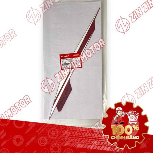 Alternative view of TEM ỐP SƯỜN WAVE RSX 2019 2020 PHIÊN BẢN BÁNH CĂM PHANH CƠ/ĐĨA XE ĐỎ BÊN TRÁI MIẾNG DƯỚI 86652K90VC0ZC CHÍNH HÃNG