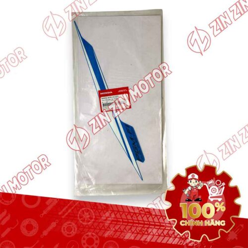 Alternative view of TEM ỐP SƯỜN WAVE RSX 2019 2020 PHIÊN BẢN BÁNH CĂM PHANH CƠ/ĐĨA XE XANH BÊN TRÁI MIẾNG DƯỚI 86652K90VC0ZD CHÍNH HÃNG