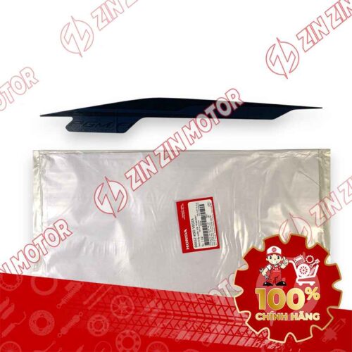TEM ỐP SƯỜN WAVE RSX 2019 2020 PHIÊN BẢN BÁNH MÂM PHANH ĐĨA XE XANH XÁM BÊN TRÁI MIẾNG DƯỚI 86652K90VE0ZA CHÍNH HÃNG