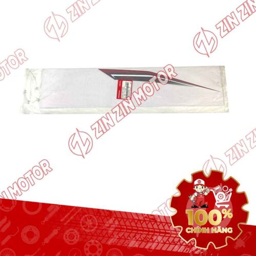 Alternative view of TEM ỐP SƯỜN WAVE RSX 2021 2022 PHIÊN BẢN BÁNH CĂM PHANH CƠ/ĐĨA XE TRẮNG ĐEN BÊN TRÁI MIẾNG DƯỚI 86652K90VG0ZF CHÍNH HÃNG