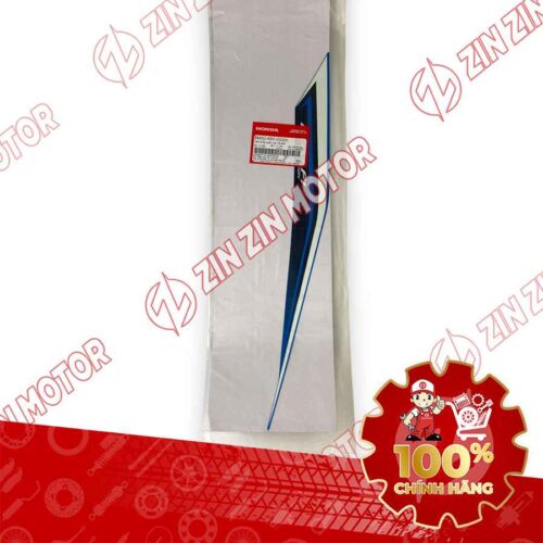 Alternative view of TEM ỐP SƯỜN WAVE RSX 2021 2022 PHIÊN BẢN BÁNH CĂM PHANH CƠ/ĐĨA XE XANH ĐEN BÊN TRÁI MIẾNG DƯỚI 86652K90VG0ZH CHÍNH HÃNG