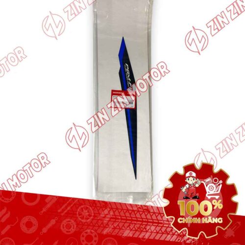 Alternative view of TEM ỐP SƯỜN WAVE RSX 2023 PHIÊN BẢN THỂ THAO BÁNH MÂM PHANH ĐĨA XE XANH ĐẬM BÊN TRÁI MIẾNG DƯỚI 86652K90VL0ZA CHÍNH HÃNG