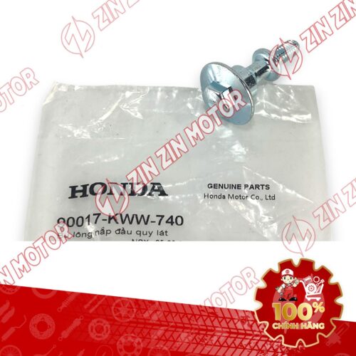Alternative view of ỐC NẮP ĐẦU BÒ QUY LÁT WAVE RSX 2019 2020 2021 2022 2023 , WAVE ALPHA 2017 - 2023 2024 - 2025, WAVE BLADE 110 90017KWW740 CHÍNH HÃNG