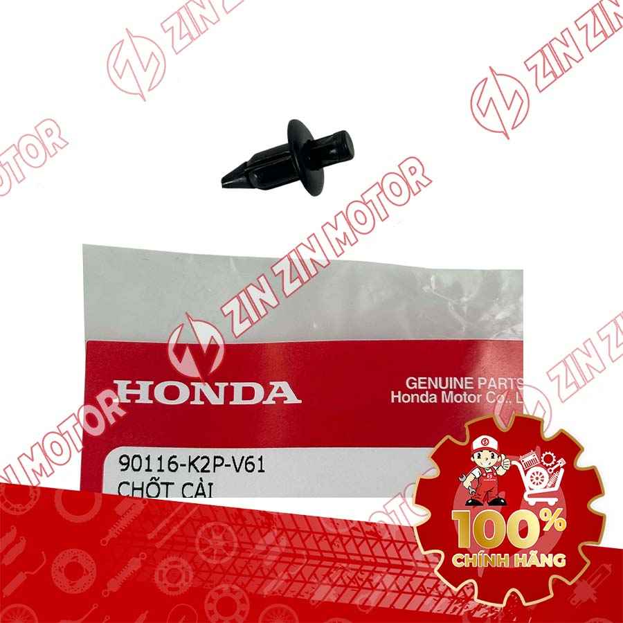 CHỐT NHỰA, ỐC BẤM DÀN ÁO WAVE RSX 2019 2020 2021 2022 2023 , WAVE ALPHA 2017 - 2023 2024 - 2025 90116K2PV61 CHÍNH HÃNG